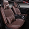 Accesorios para el automóvil Decoración del automóvil Funda de asiento de lujo Universal Black Pure Leather Auto Asiento de automóvil Cojín