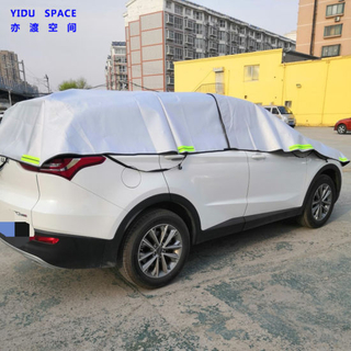 Función impermeable automática y se puede personalizar el tamaño de la cubierta del coche de protección contra daños por granizo