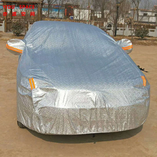Accesorios para el automóvil Decoración del automóvil Plata Impermeable Cubierta del cuerpo del automóvil a prueba de sol SUV Sedan Cubierta completa del automóvil