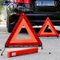 Certificación CE Señal de advertencia al por mayor Seguridad vial Emergencia reflectante Plegado Plegable reflectante Auto Triángulo de advertencia del automóvil para la seguridad del tráfico